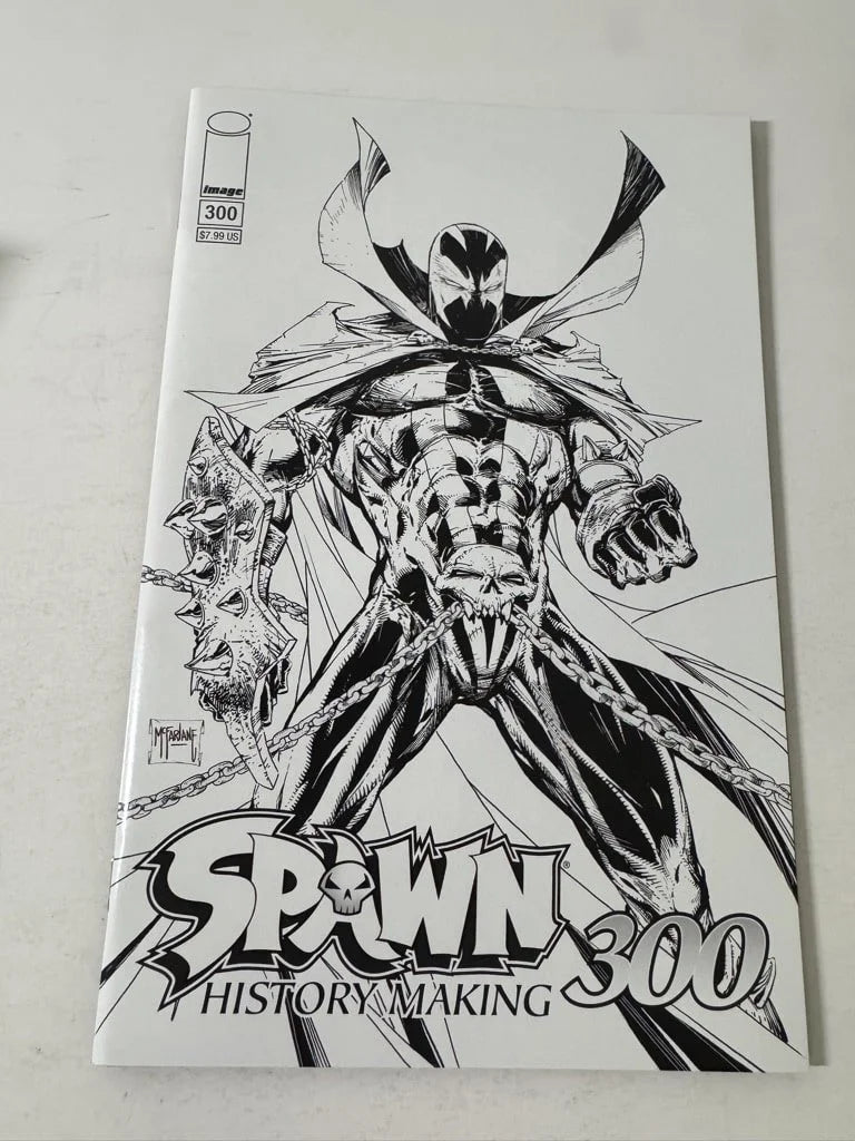 SPAWN #300 NM B/W Todd McFarlane Variant 1ST APPEARANCE