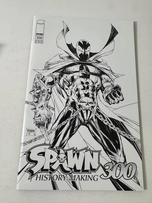 SPAWN #300 NM B/W Todd McFarlane Variant 1ST APPEARANCE