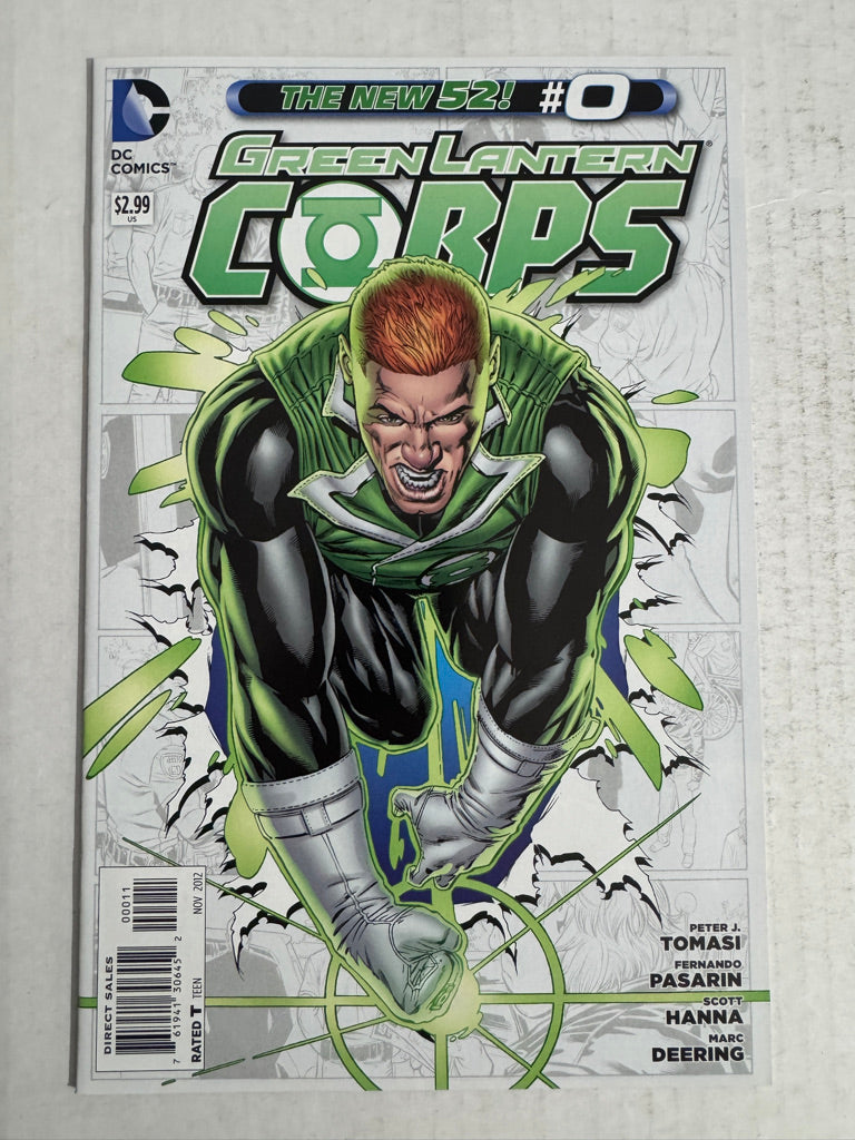 GREEN LANTERN CORPS #0 Vol 3 NM