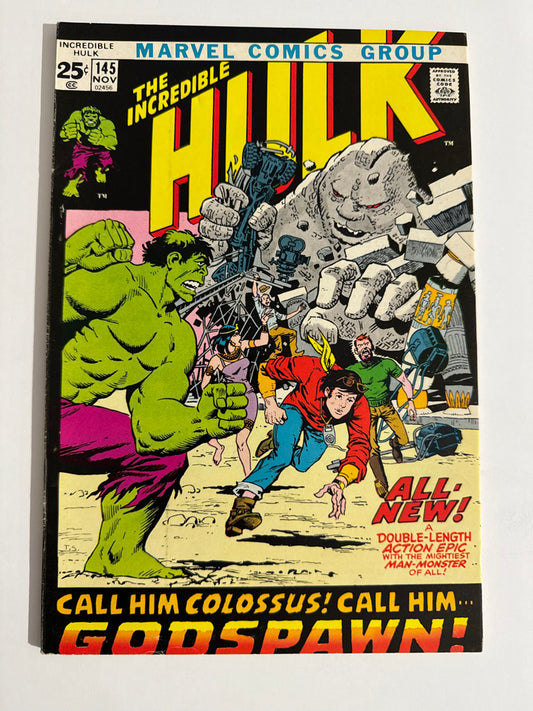 INCREDIBLE HULK #145 VF