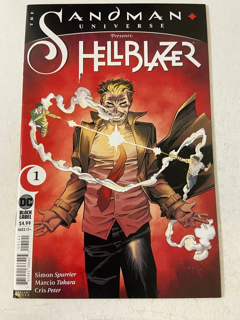 SANDMAN UNIVERSE PRESENTS HELLBLAZER #1 NM Shalvey Variant