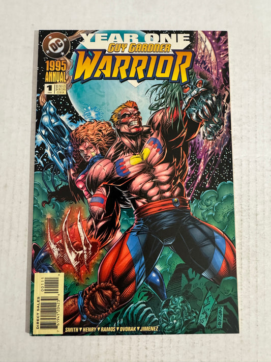 GUY GARDNER WARRIOR ANNUAL #1 NM Dan Panosian Cover