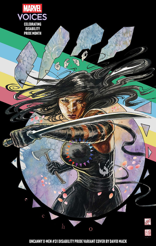 PRE-SALE: UNCANNY X-MEN #31 DAVID MACK DISABILITY PRIDE VARIANT
