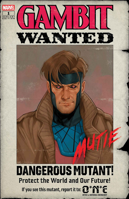 PRE-SALE: GAMBIT: WANTED #1 PHIL NOTO WANTED VARIANT B