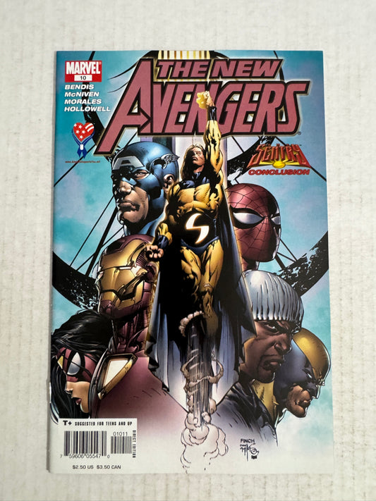 NEW AVENGERS #10 David Finch Cover