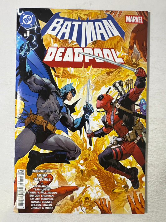 DEADPOOL BATMAN #1 NM Dan Mora Cover