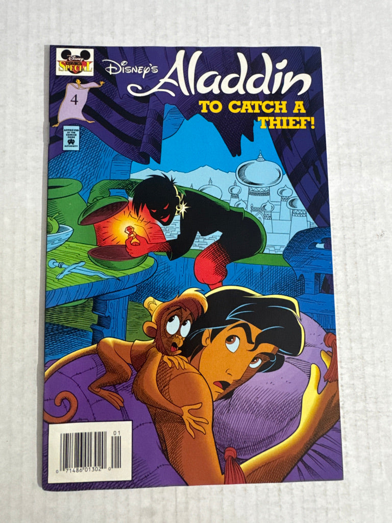 DISNEY'S ALADDIN #4 VF NEWSSTAND