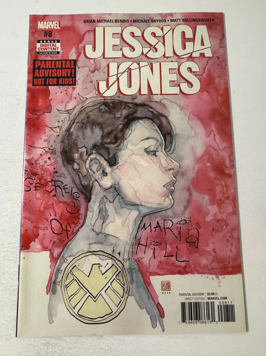JESSICA JONES #8 NM David Mack Cover