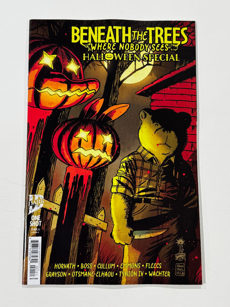 BENEATH THE TREES WHERE NOBODY SEES HALLOWEEN SPECIAL NM Francavilla Variant