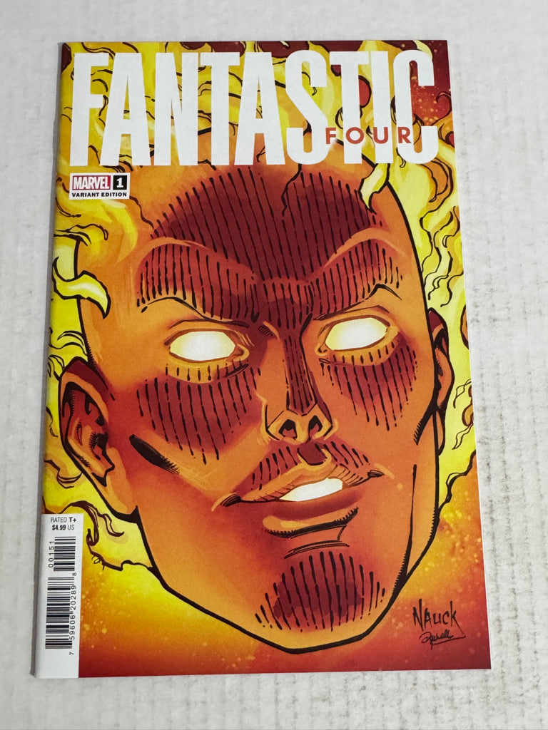 FANTASTIC FOUR #1 Vol 7 NM Todd Nauck Variant