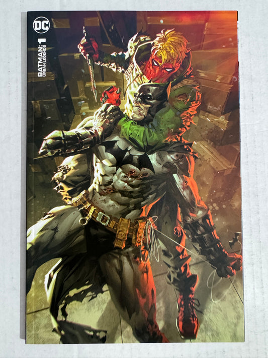 BATMAN URBAN LEGENDS #1 NM Hicham Habchi Cover
