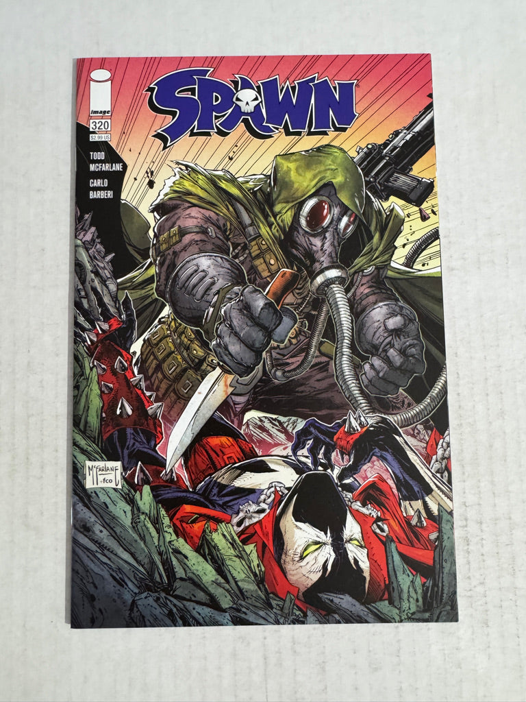 SPAWN #320 NM Todd McFarlane Homage Variant