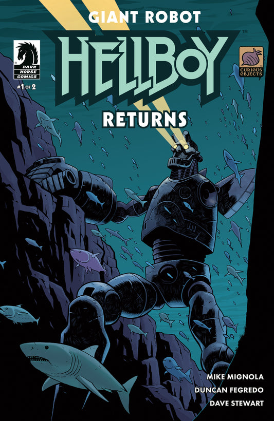 PRE-SALE: Giant Robot Hellboy Returns #1 (CVR B) (Ben Stenbeck)