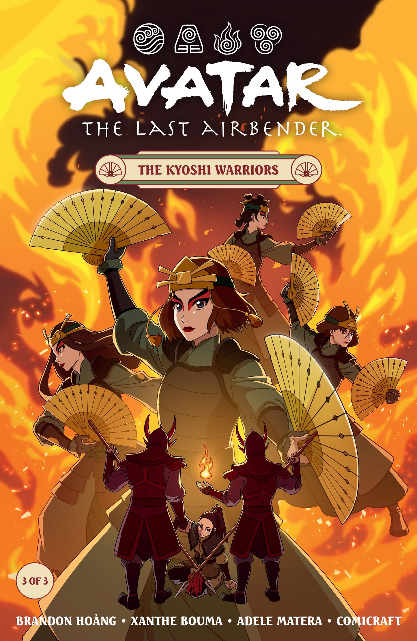 PRE-SALE: Avatar: The Last Airbender--The Kyoshi Warriors #3 (CVR A) (Danielle Weires)