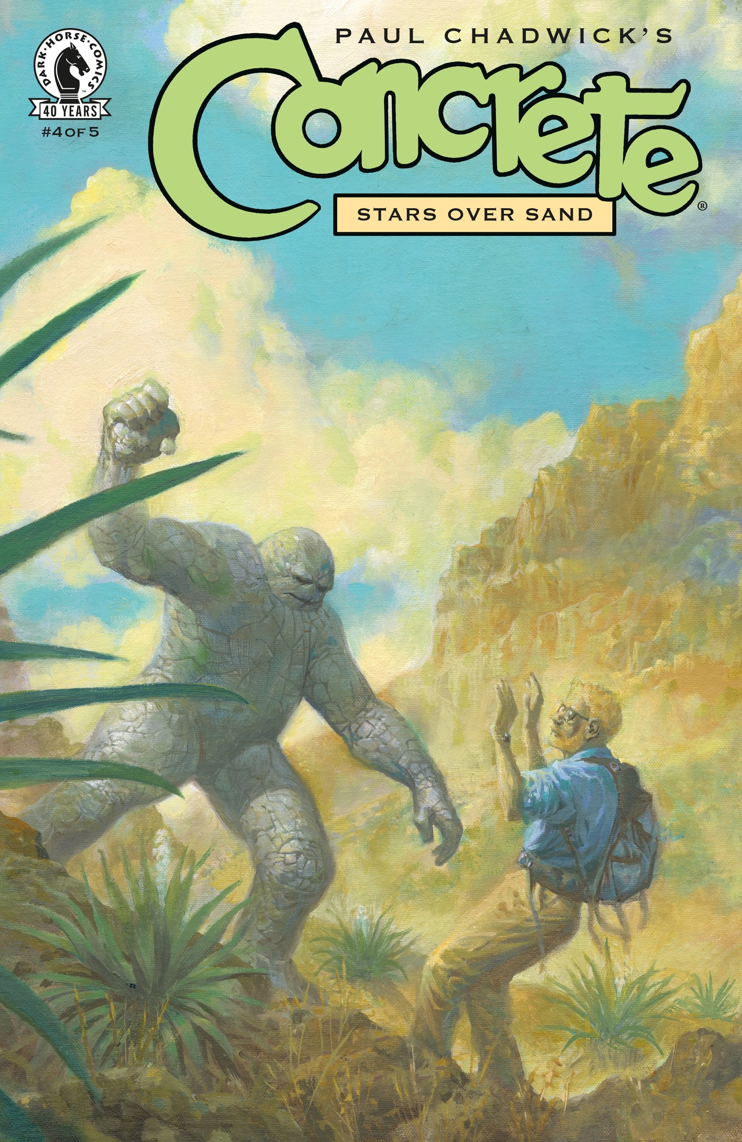 PRE-SALE: Concrete: Stars Over Sand #4 (CVR A) (Paul Chadwick)