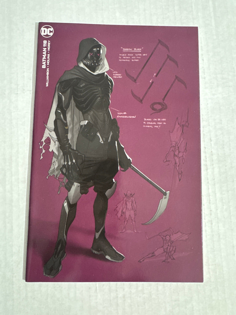 BATMAN #118 Vol 3 NM Jorge Molina Design Variant 1ST APPEARNACE