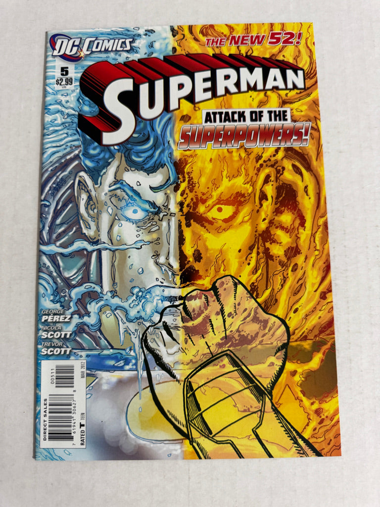 SUPERMAN #5 Vol 3 NM George Perez Cover