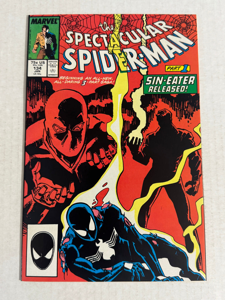 SPECTACULAR SPIDER-MAN #134 NM-