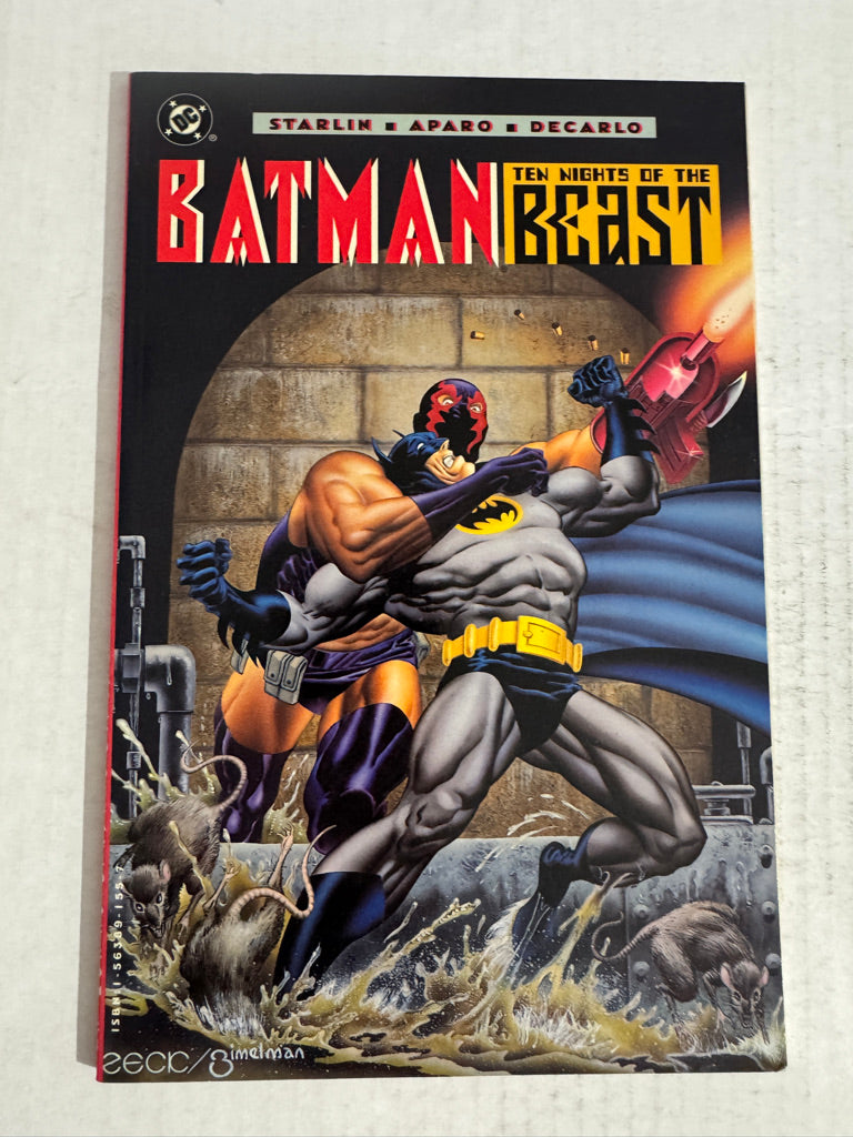 BATMAN Ten Nights of The Beast NM- TPB Mike Zeck Cover  OOP