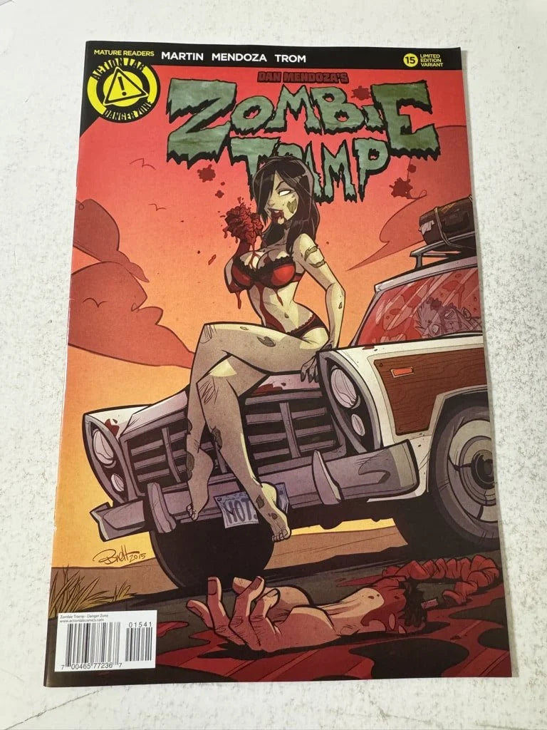 ZOMBIE TRAMP #15 NM- Parsons Variant LTD 1500