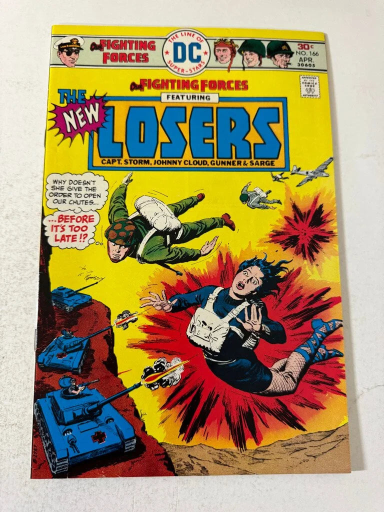 OUR FIGHTING FORCES #166 VF/NM