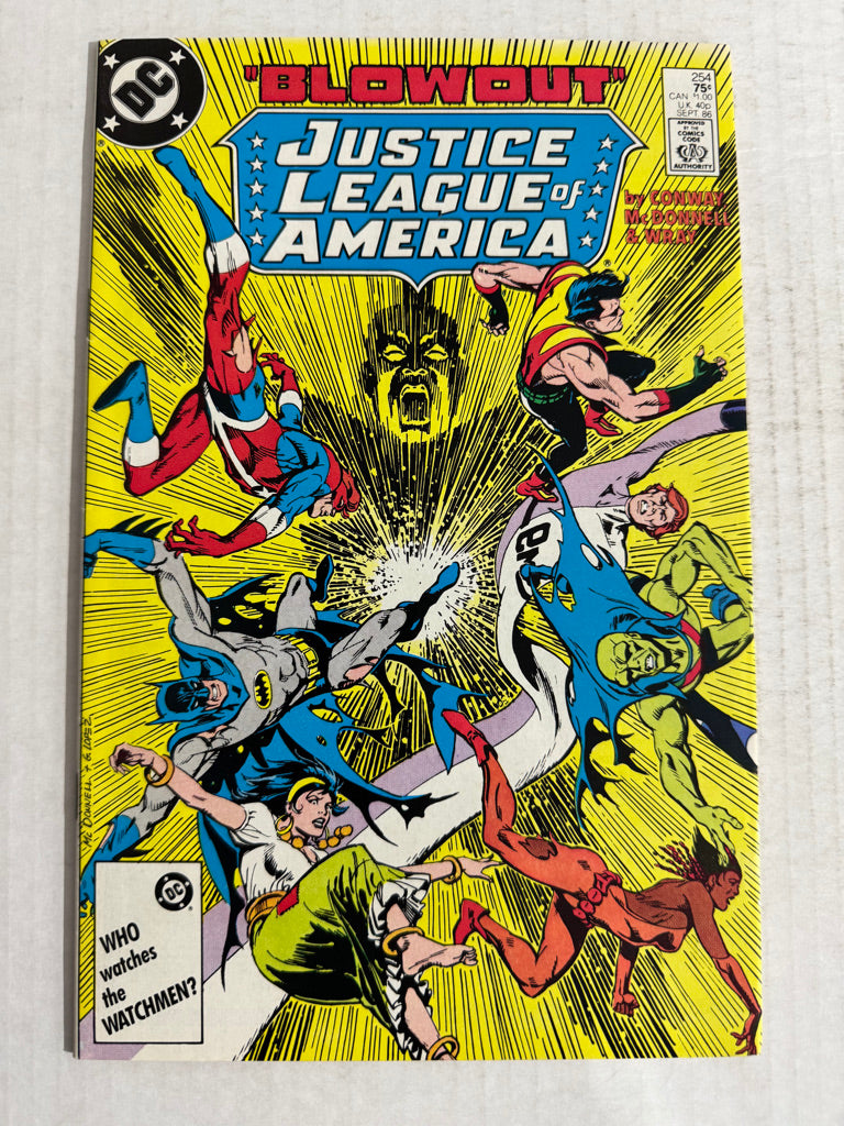 JUSTICE LEAGUE OF AMERICA #254 VF/NM