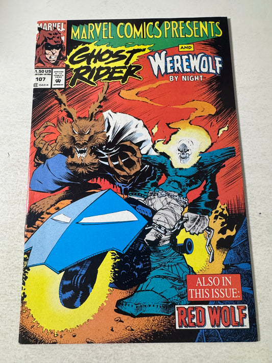 MARVEL COMICS PRESENTS #107 VF- Sam Kieth Cover NEWSSTAND