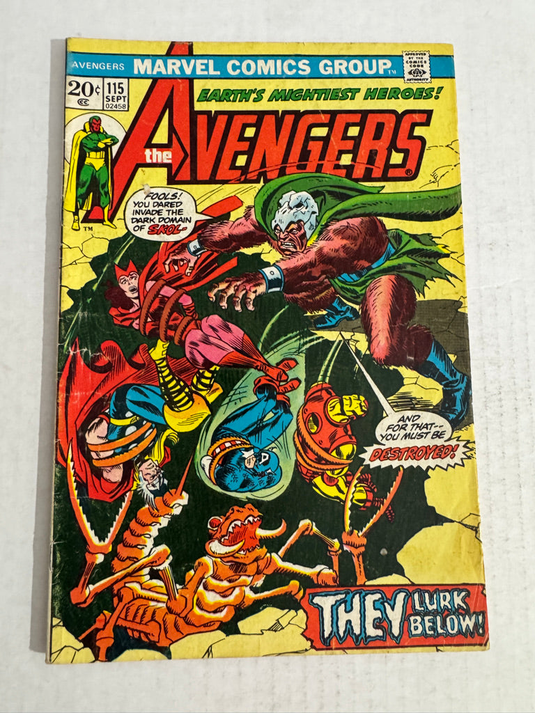 AVENGERS #115 GD