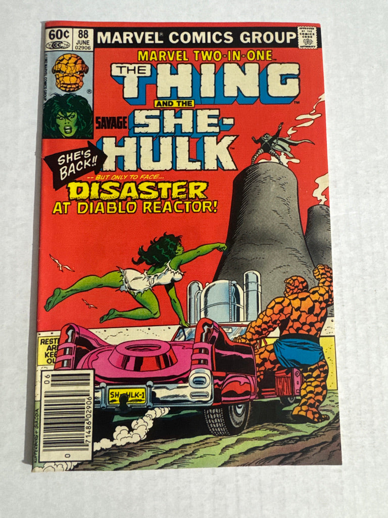 MARVEL TWO-IN-ONE #88 NEWSSTAND