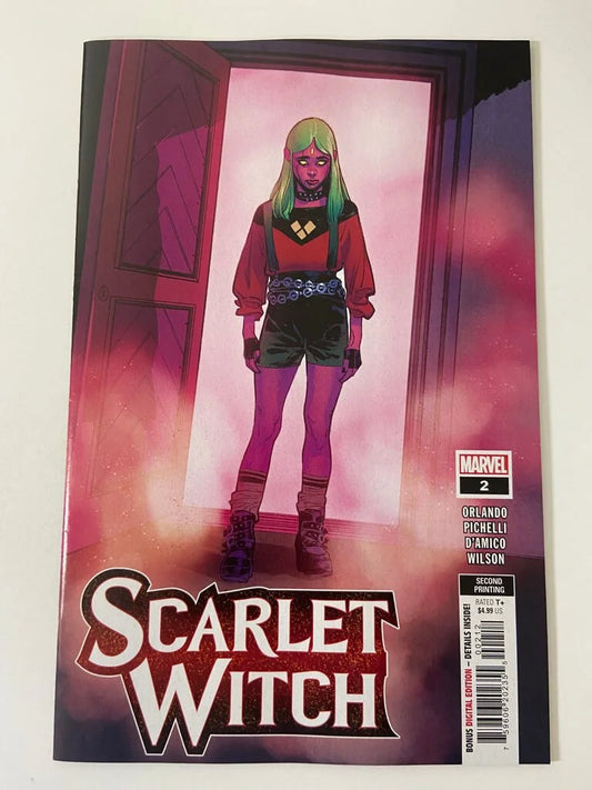 SCARLET WITCH #2 Vol 3 NM 2nd Print Variant