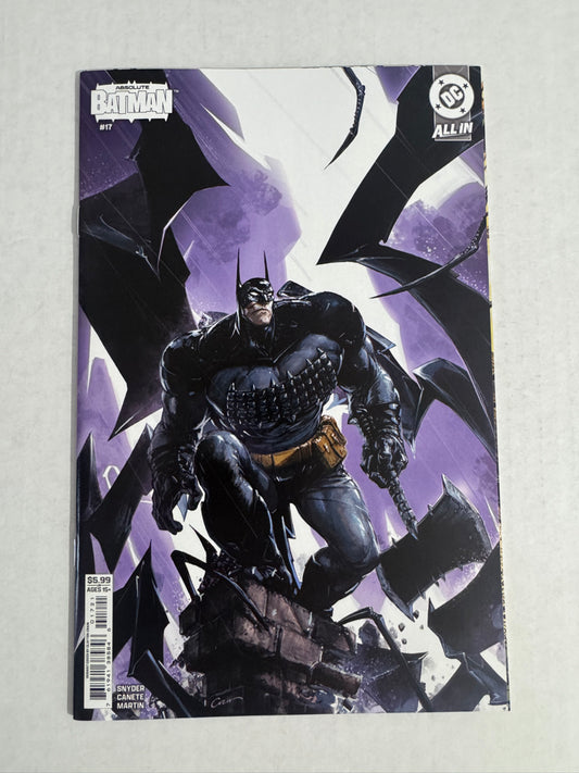 ABSOLUTE BATMAN #17 NM Clayton Crain Variant