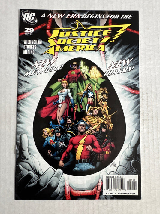 JUSTICE SOCIETY OF AMERICA #29 Vol 3 NM