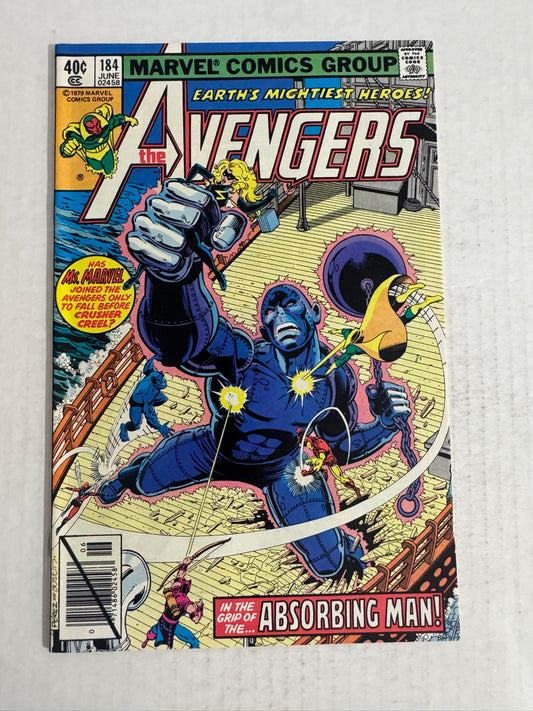 AVENGERS #184 VF/NM George Perez Cover