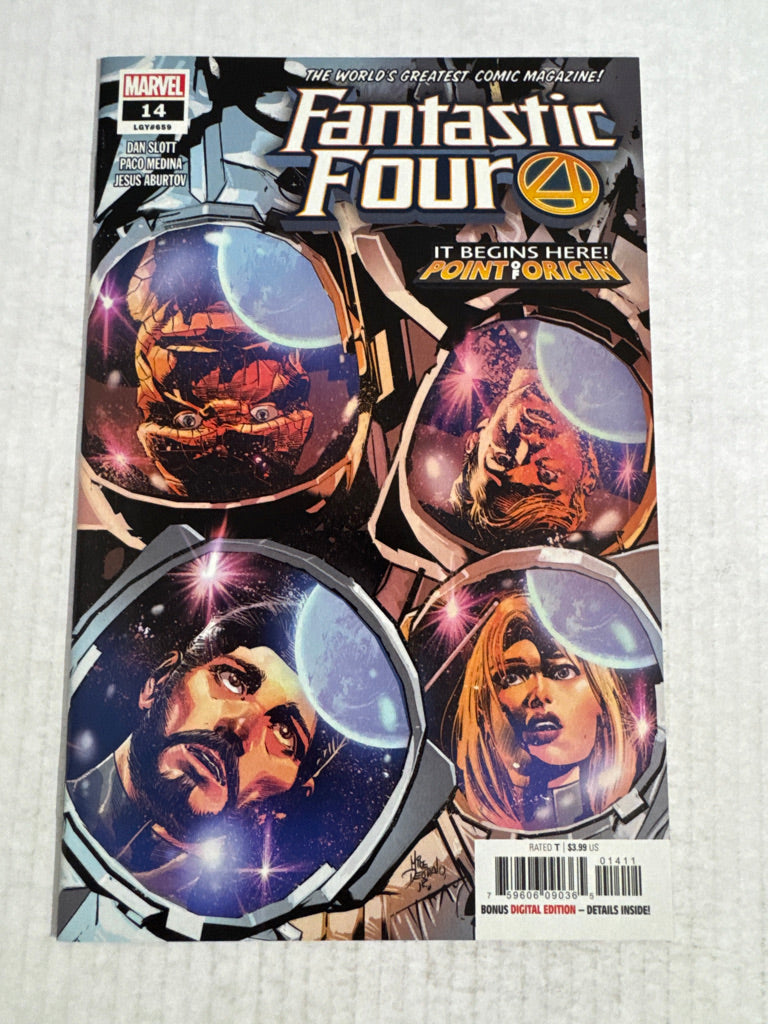FANTASTIC FOUR #14 Vol 6 NM Mike Deodato Jr Cover