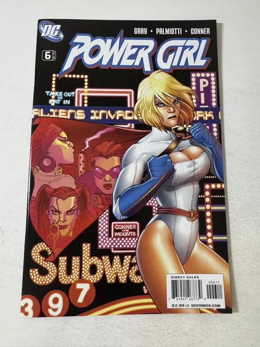 POWER GIRL #6 Vol 2 NM-