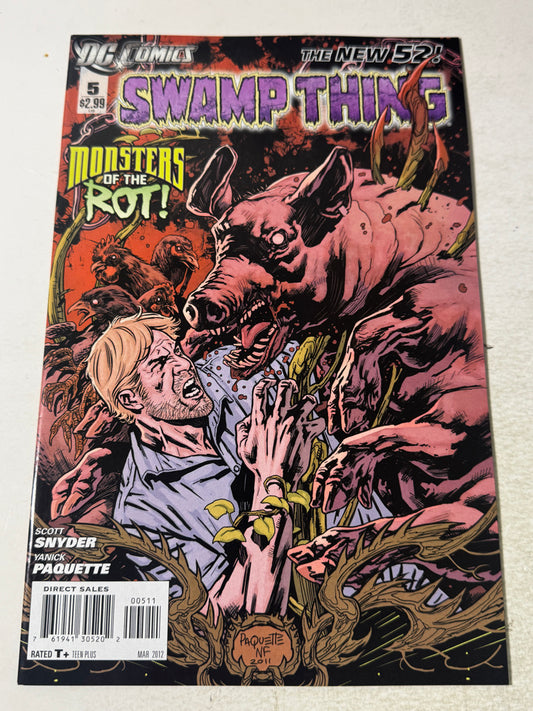 SWAMP THING #5 Vol 5 NM-