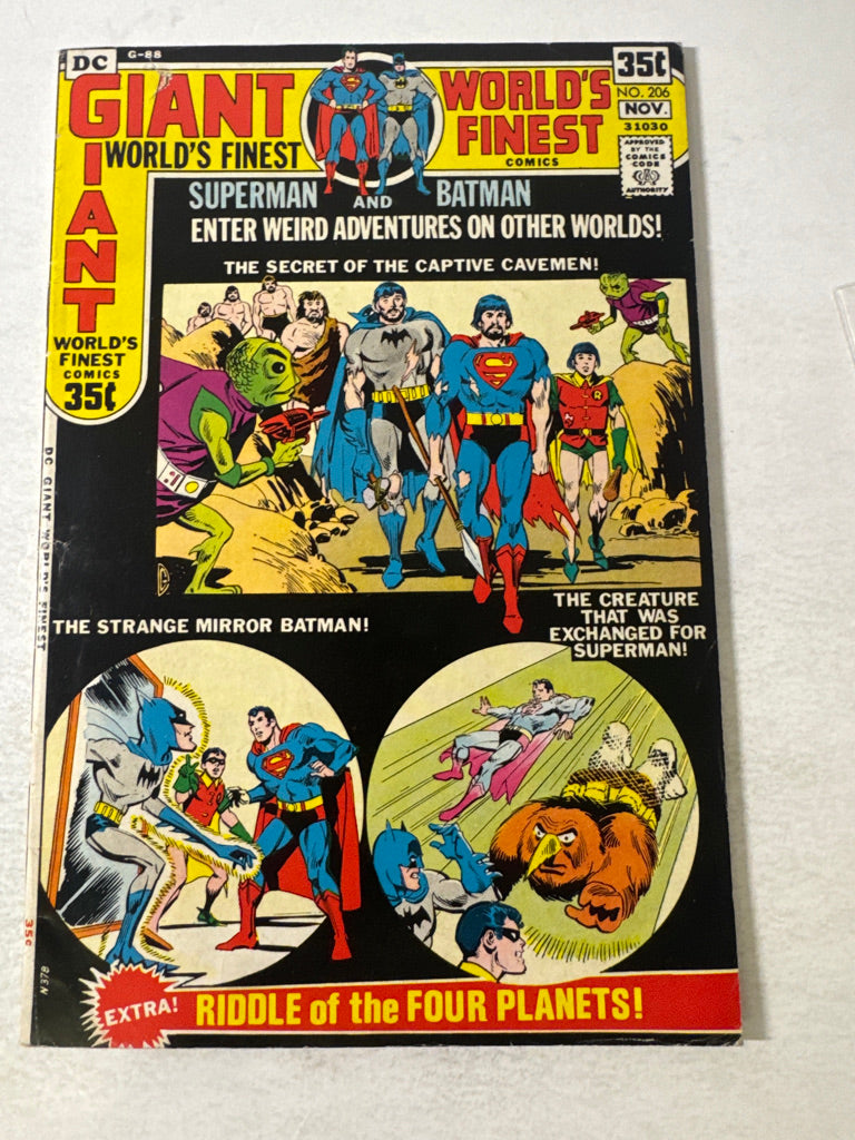 WORLD'S FINEST COMICS #206 VG/FN