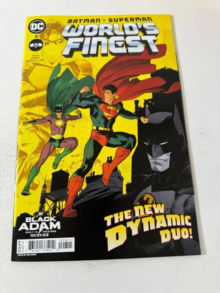 BATMAN SUPERMAN WORLD'S FINEST #8 NM Dan Mora Cover