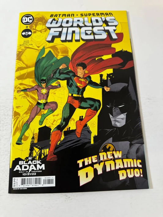 BATMAN SUPERMAN WORLD'S FINEST #8 NM Dan Mora Cover