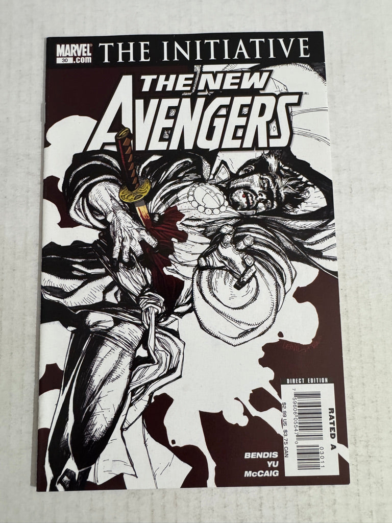 NEW AVENGERS #30 Leinil Yu Cover