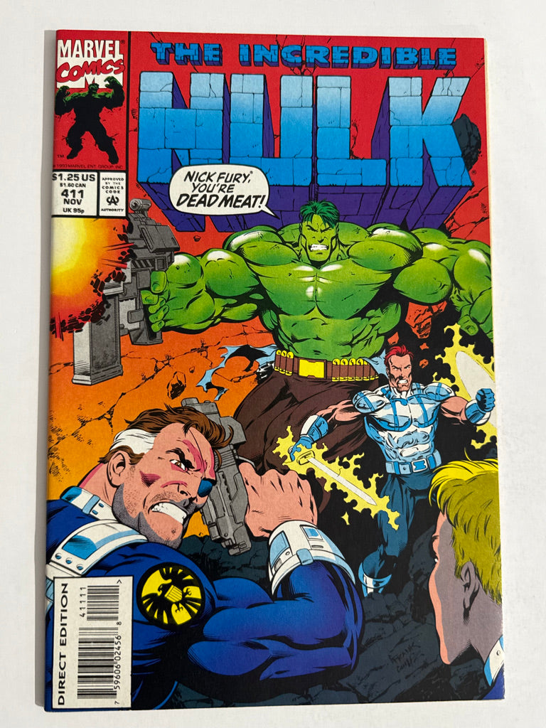 INCREDIBLE HULK #411 Gary Frank Cover