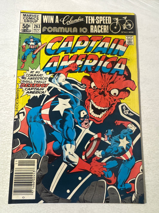 CAPTAIN AMERICA #263 VF NEWSSTAND