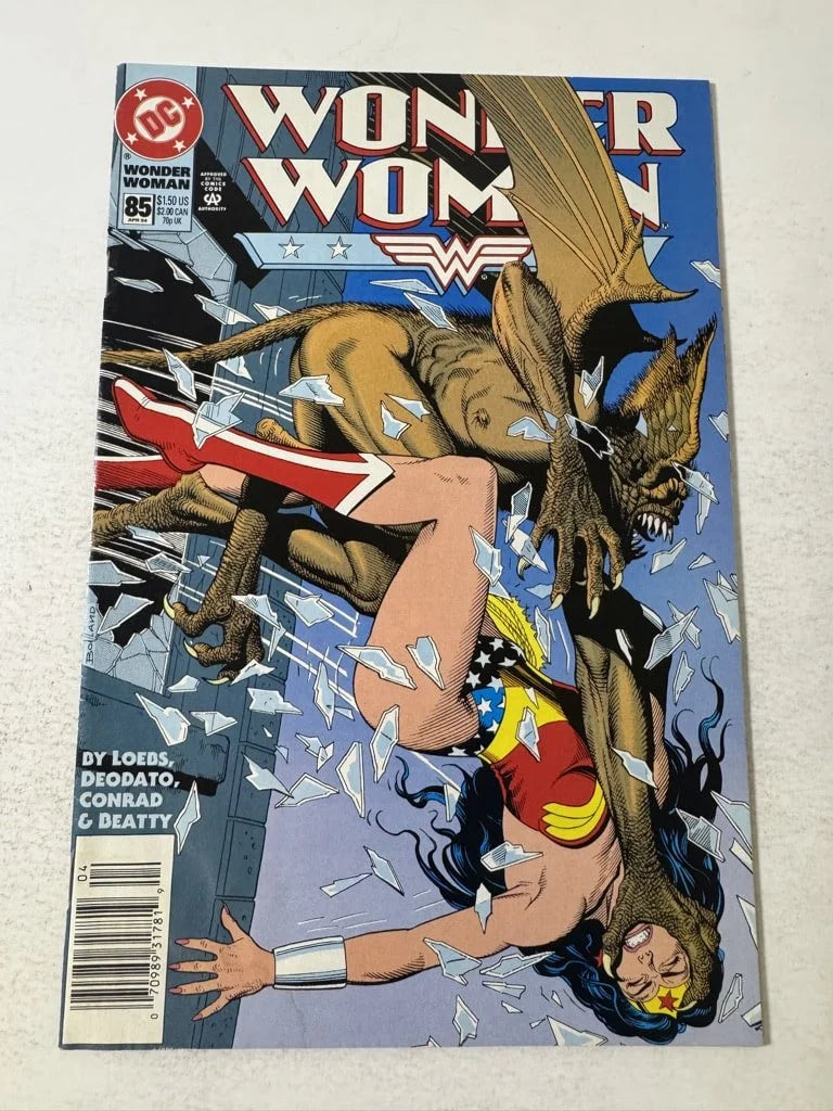 WONDER WOMAN #85 Vol 2 VG Brian Bolland Cover NEWSSTAND