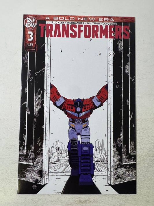 TRANSFORMERS #3 VF/NM 2nd Print Variant