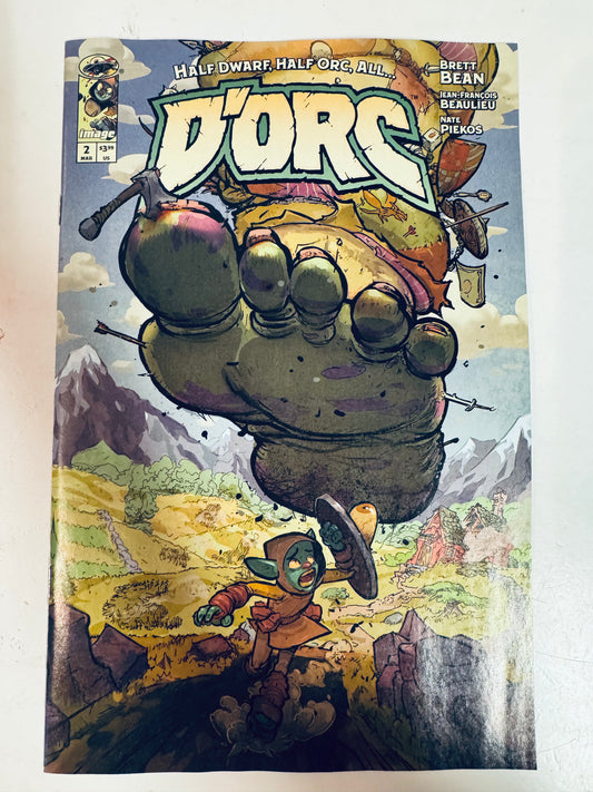 D'Orc #2 NM Cover B Riley Rossmo Variant (1 PER CUSTOMER)