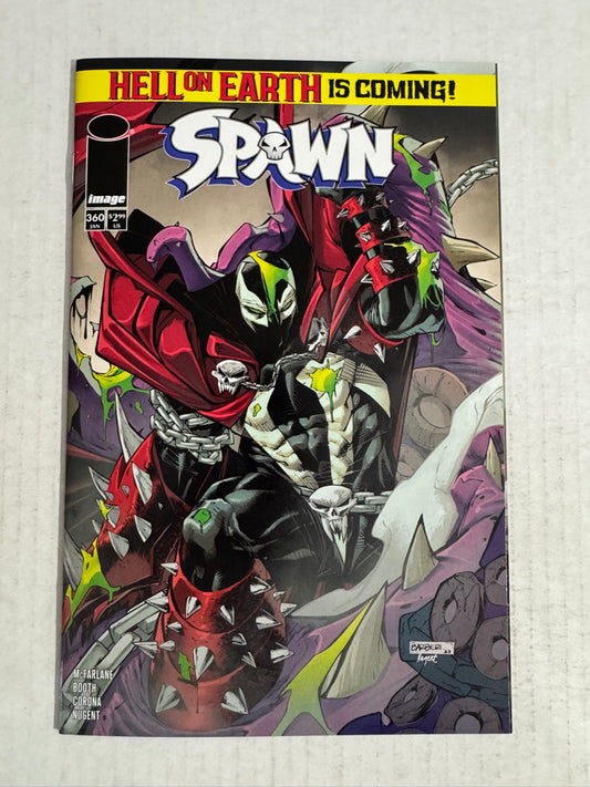 SPAWN #360 NM Barberi Cover
