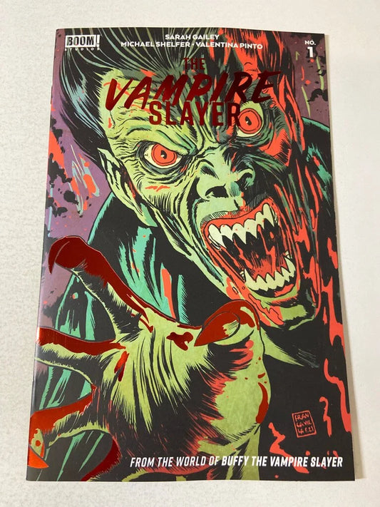 THE VAMPIRE SLAYER #1 NM Francavilla Foil Variant