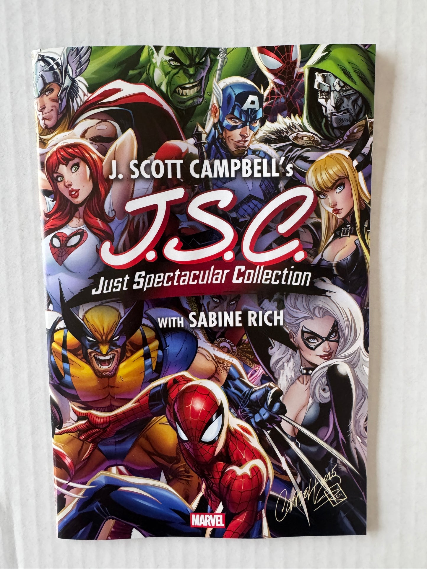 J SCOTT CAMPBELL'S JUST SPECTACULAR COLLECTION NM