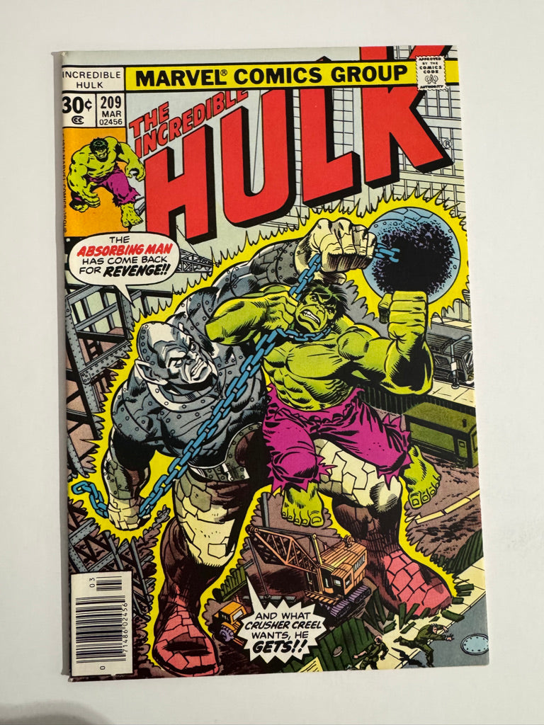INCREDIBLE HULK #209