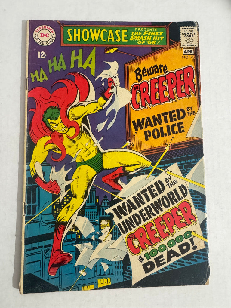 SHOWCASE #73 VG Steve Ditko Cover 1ST APPEARANCE